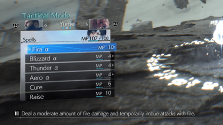 FF7 Rebirth - All Elemental Spells