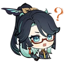 Genshin - Xianyun Thinking Emoji