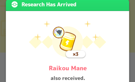 Pokemon Sleep - Raikou Mane from Research Community