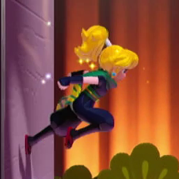 Princess Peach Showtime - Ninja Controls Wall Jump