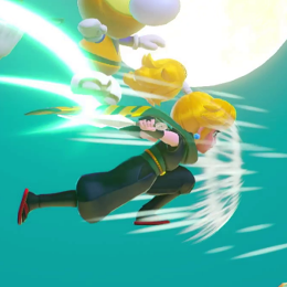 Princess Peach Showtime - Ninja Controls Jump Attack