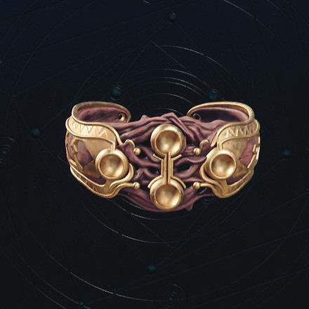 Final Fantasy 7 Rebirth - Enhanced Gold Coral Armlet