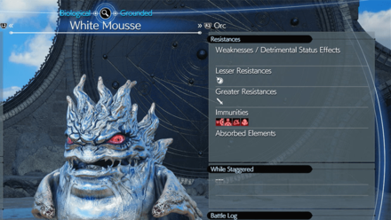 FF7 Rebirth - White Mousse Resistance