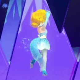 Princess Peach Showtime - Figure Skater Controls Jump