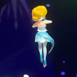 Princess Peach Showtime - Figure Skater Controls Spin Jump