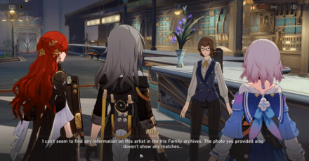 Honkai Star Rail - When the Sacred Ginmill Closes - Talk with Alley