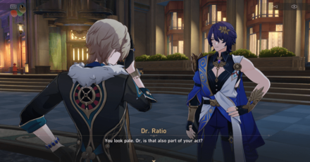 Honkai Star Rail - Heaven is a Place on Earth - Talk with Dr. Ratio