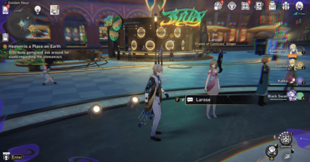 Honkai Star Rail - Heaven is a Place on Earth - Talk to Larose