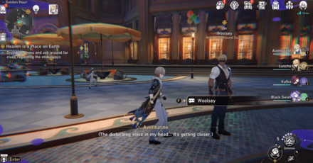 Honkai Star Rail - Heaven is a Place on Earth - Talk to Woolsey