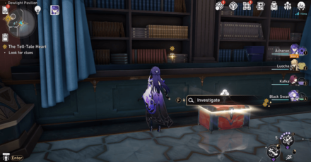 Honkai Star Rail - The Tell-Tale Heart - Investigate Clue 1