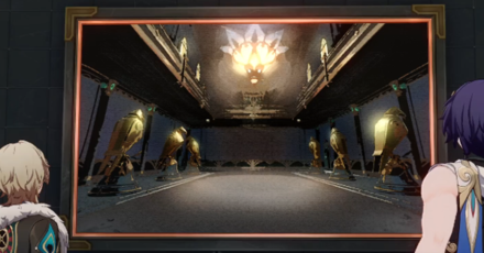 Honkai Star Rail - Nightingale Statues Painting