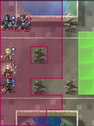 Fire Emblem Heroes - Lapis and Citrinne Lunatic Map