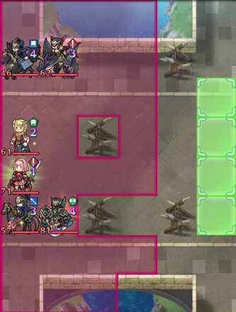 Fire Emblem Heroes - Lapis and Citrinne Infernal Map