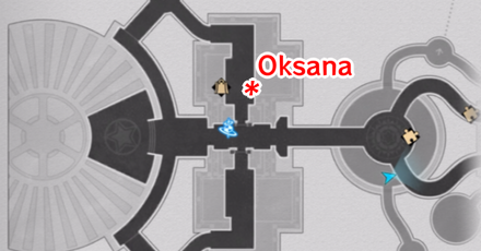 Star Rail - Clockwork Oksana Map Location