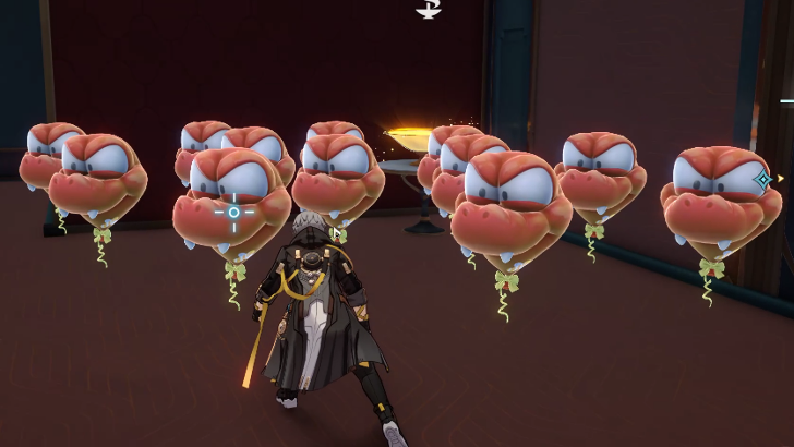 Honkai Star Rail - A Group of Red Balloons