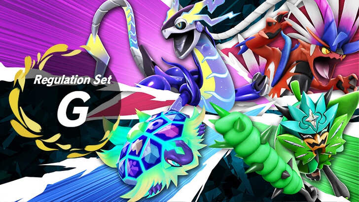 Pokemon SV The Indigo Disk DLC - Regulation G Banner