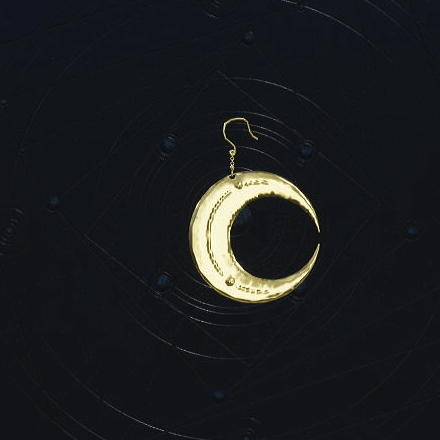 Crescent Moon Charm Image