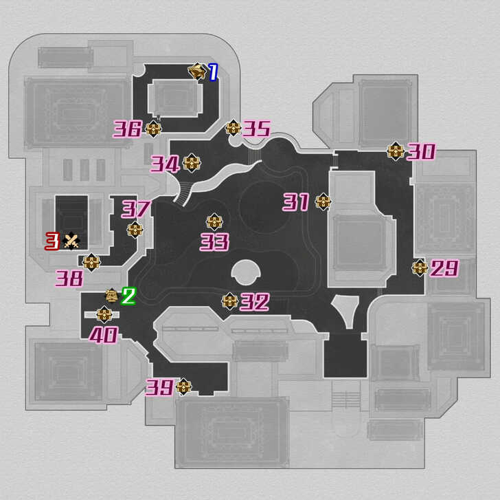 Honkai Star Rail - Dewlight Pavilion City Sandpit Chests