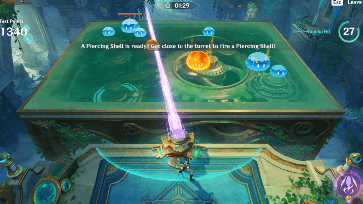 Genshin - Rolling Crossfire - Piercing Shot