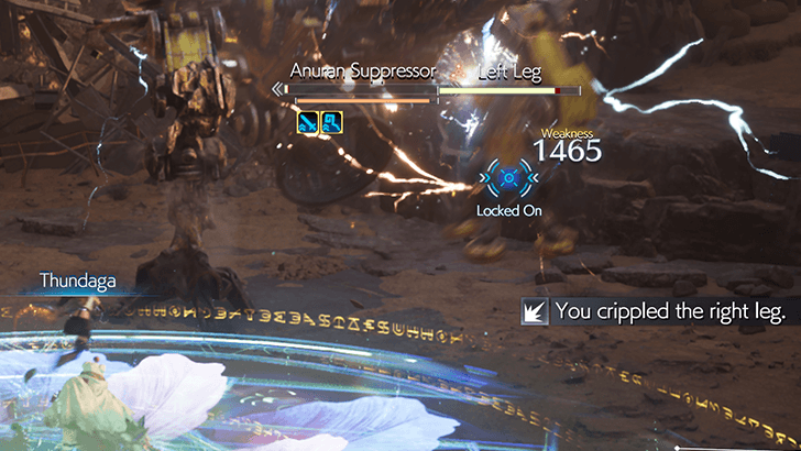 FF7 Rebirth - Crippling the Legs