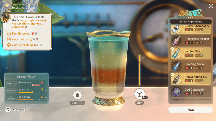 Honkai Star Rail - Select the Ingredients Carefully