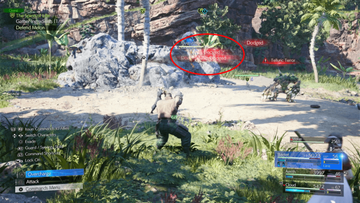 FF7 Rebirth - Gorgon Mane Dodges