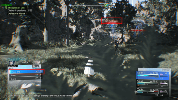 FF7 Rebirth - Use Fire When They Trigger an Ability