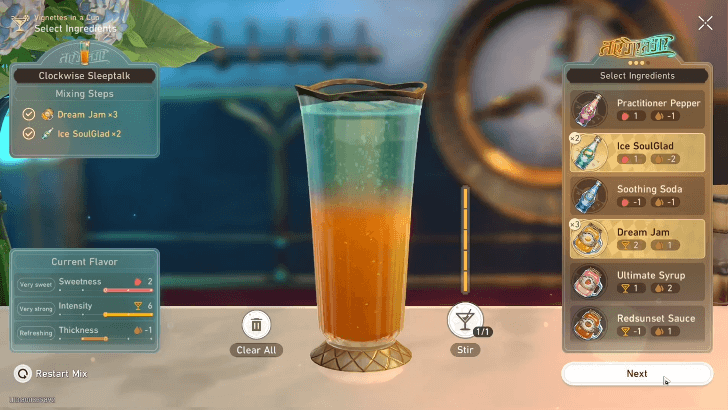 Honkai Star Rail - Select the Indicated Ice Type