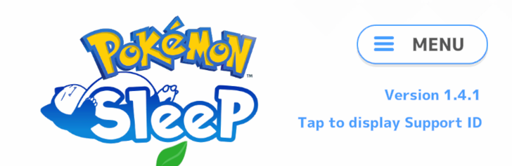Pokemon Sleep - Version 1.4.1