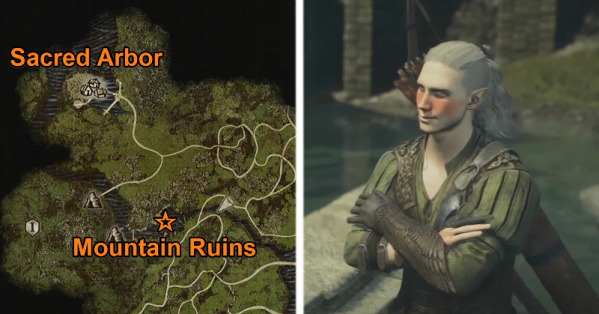 Mountain Ruins Split View