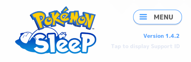 Pokemon Sleep - Version 1.4.2