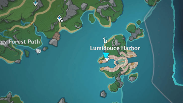 Genshin - Viewpoint in Lumidouce Harbor