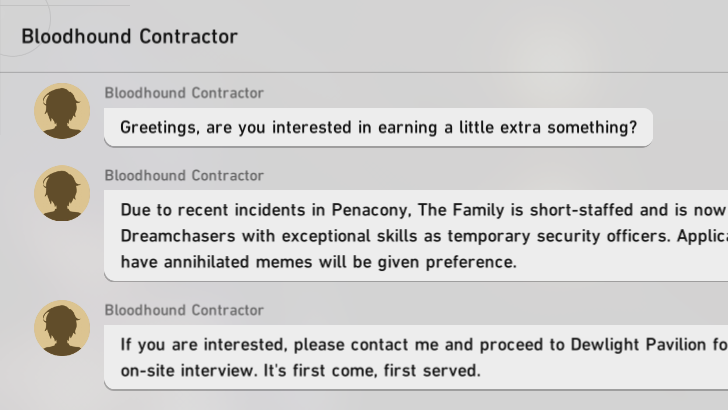 Honkai Star Rail - Bloodhound Contractor