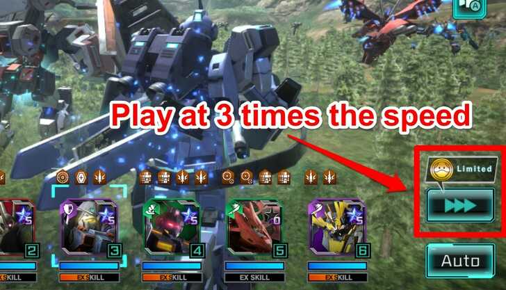 3 times the speed - Gundam UC Engage