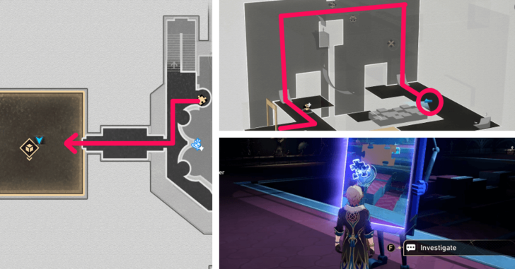 Honkai Star Rail - Dewlight Pavilion Dream Jigsaw Puzzle 2 Location