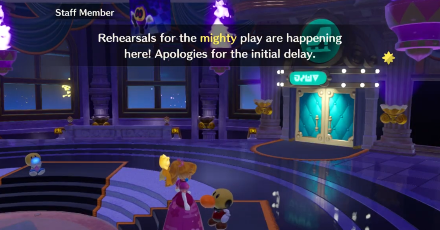 Princess Peach Showtime - Rehearsal Theet