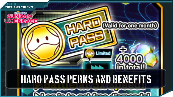 Haro Pass Perks and Benefits - Gundam UC Express