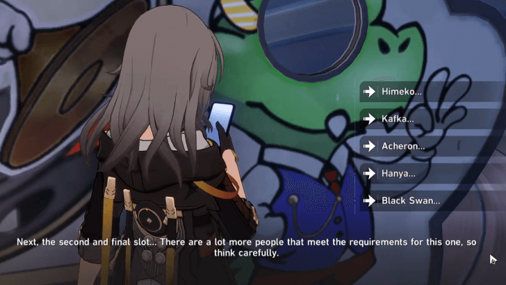 Honkai Star Rail - Interact with the Standee