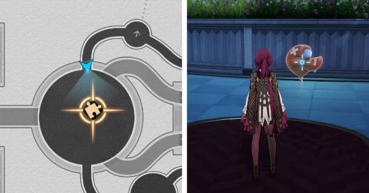 Honkai Star Rail - Clock Studios Theme Park Dream Jigsaw Puzzle 1 Chest Location