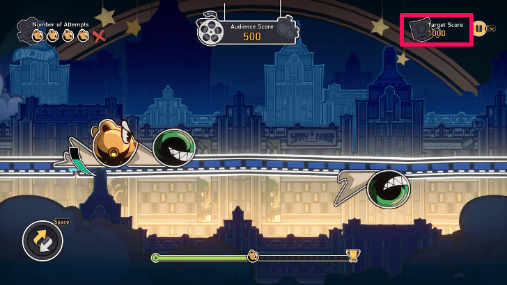 Honkai Star Rail - Hamster Ball Knight Target Score