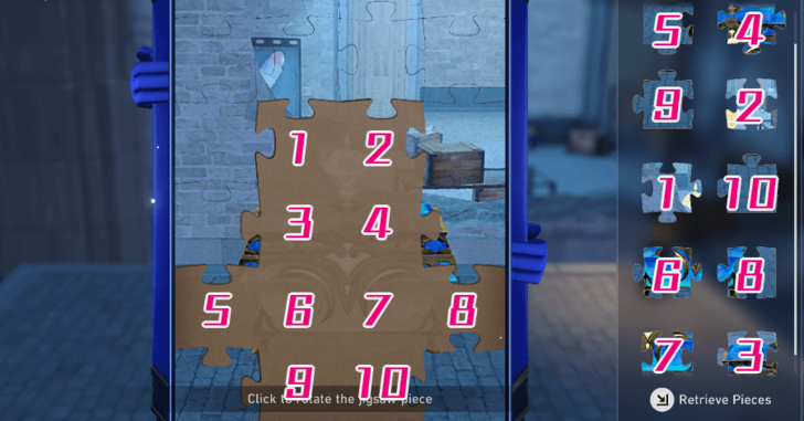 Honkai Star Rail - Clock Studios Theme Park Dream Jigsaw Puzzle 4 Solution