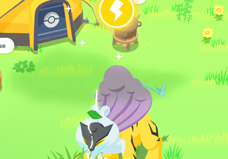 Pokemon Sleep - Raikou Main Skill