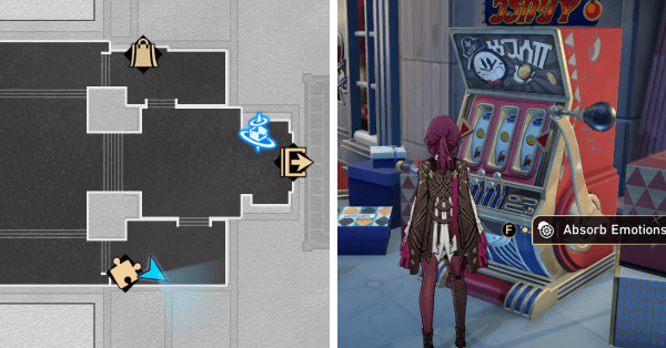 Honkai Star Rail - Happy Gear Location - Red Dreamy Slots Machine