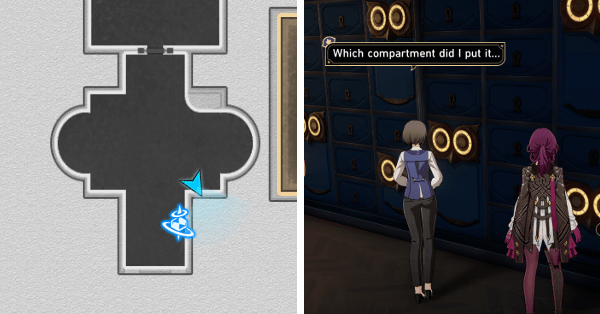 Honkai Star Rail - Sad Gear Location - Staff Looking through Drawers