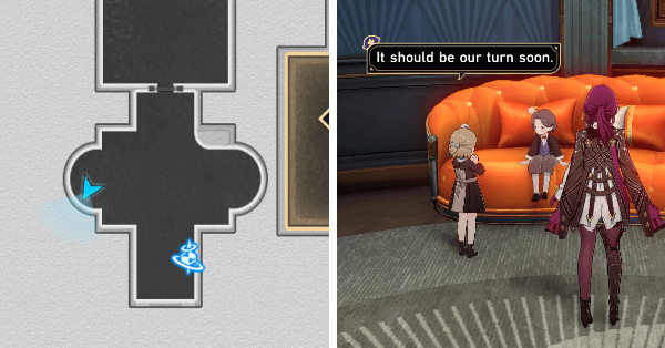 Honkai Star Rail - Angry Gear Location - Pepeshi Waiting in Reception Area