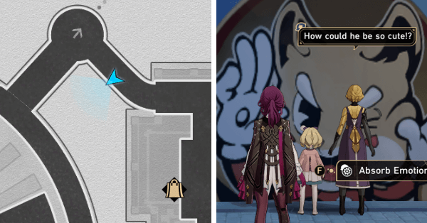 Honkai Star Rail - Happy Gear Location - Intellitron Looking at Hamster Billboard