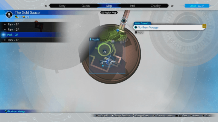 FF7 Rebirth - How to Beat Survival Boot Camp Challenge Map Image