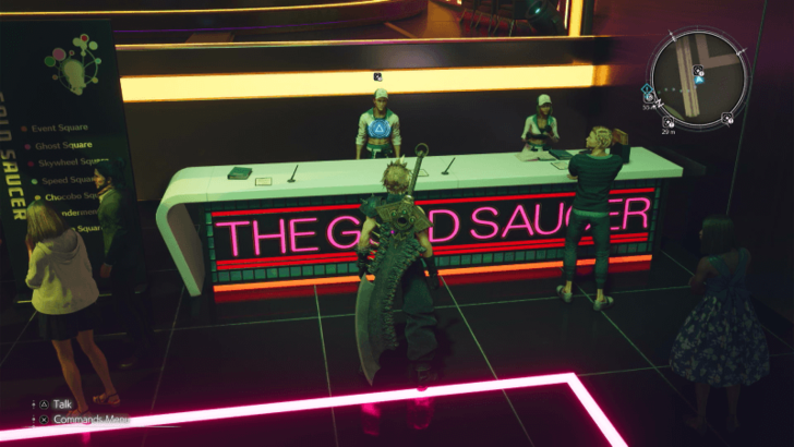 FF7 Rebirth - How to Beat Survival Boot Camp Challenge Overworld Image