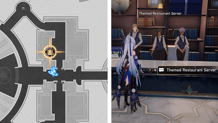 Honkai Star Rail - Themed Restaurant Server Location
