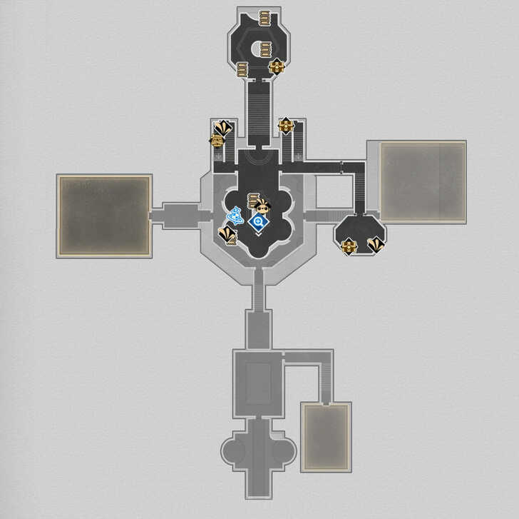 Honkai Star Rail - Dewlight Pavilion F1 Map